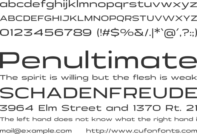 DKS Panon Personal Use font preview