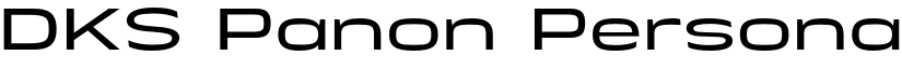 DKS Panon Personal Use font