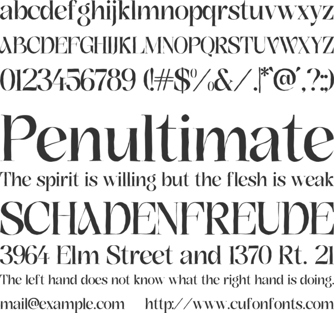 DKS Blizter - Personal Use font preview