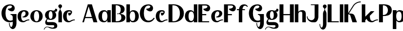 Geogic font download