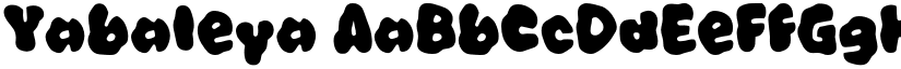 Yabaleya font download