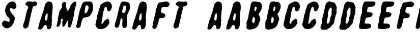 Stampcraft font