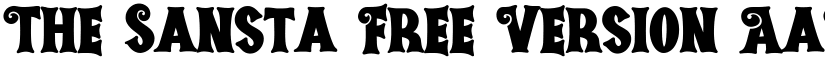 The Sansta Free Version font