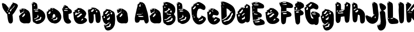 Yabotenga font download