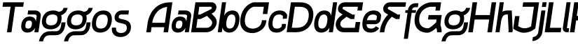 Taggos font