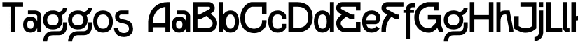 Taggos font