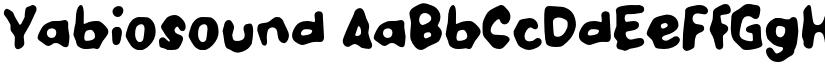 Yabiosound font download
