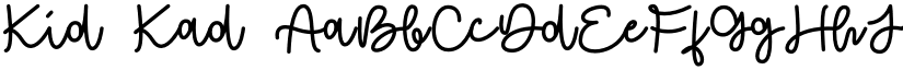 Kid Kad font