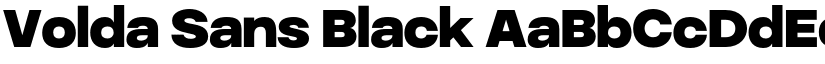 Volda Sans font download
