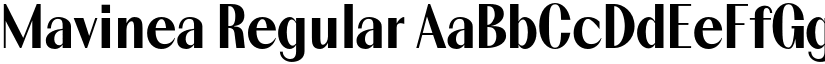 Mavinea font download