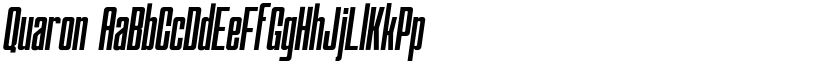 Quaron font