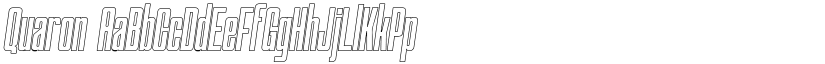 Quaron font