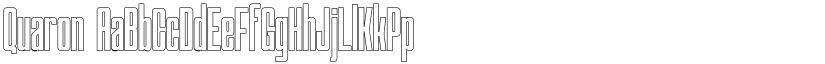 Quaron font