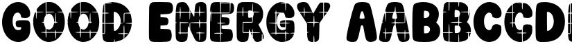 Good Energy font download