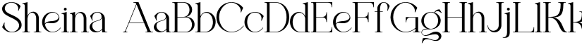 Sheina font download