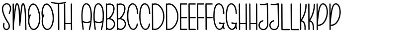 SMOOTH font