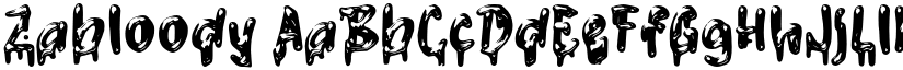Zabloody font download
