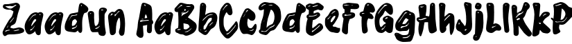 Zaadun font download
