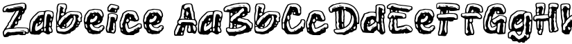 Zabeice font download