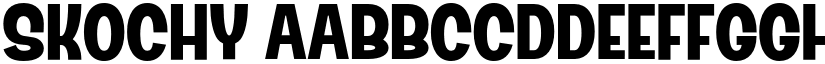 Skochy font