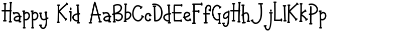 Happy Kid font download