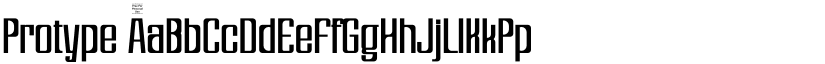 Protype font