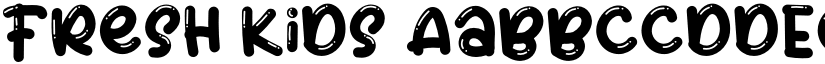 Fresh Kids font