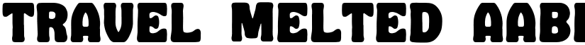 Travel Melted font