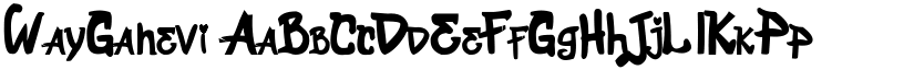 WayGanevi font download