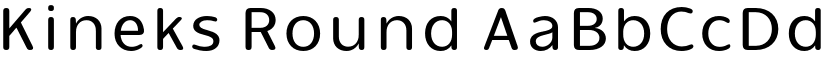 Kineks Round font