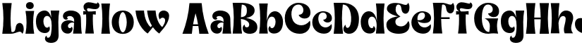 Ligaflow font