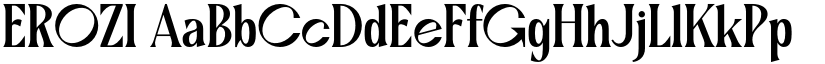 EROZI font download