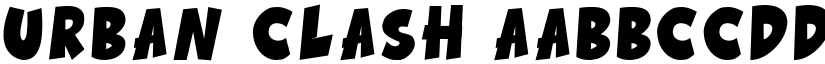 Urban Clash font