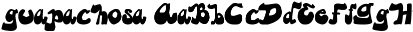 guapachosa font