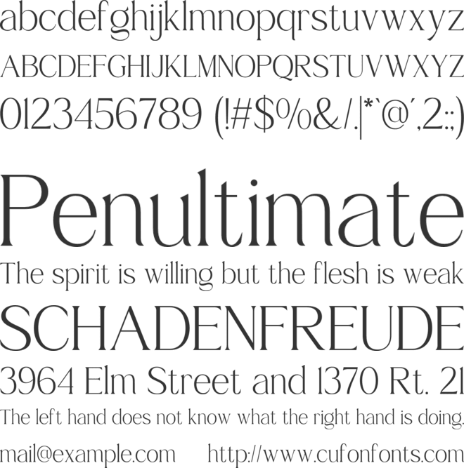 Brikey Moura font preview