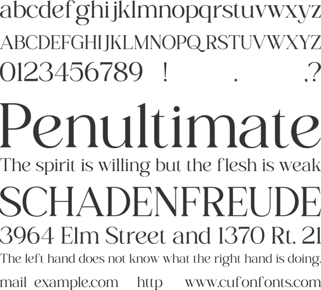 TT Gateral Trial font preview
