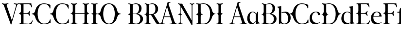 VECCHIO BRANDI font download