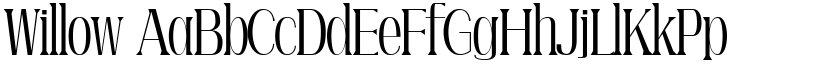 Willow font download