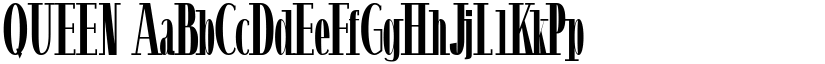 QUEEN font download