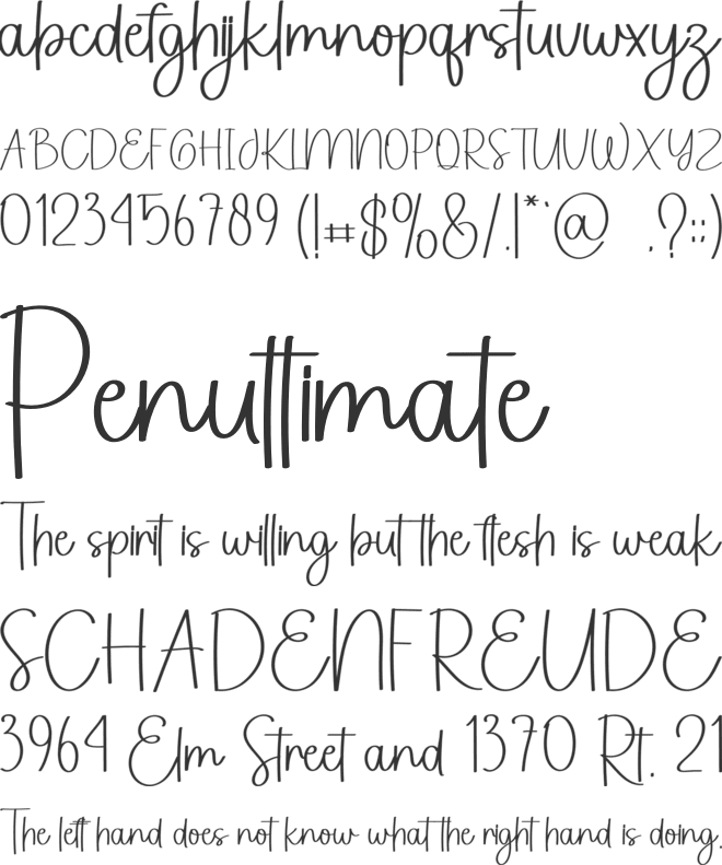 Valentine Wonderful font preview