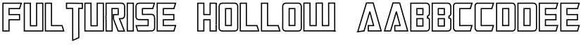Fulturise Hollow font download