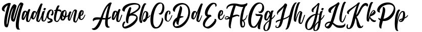 Madistone font download