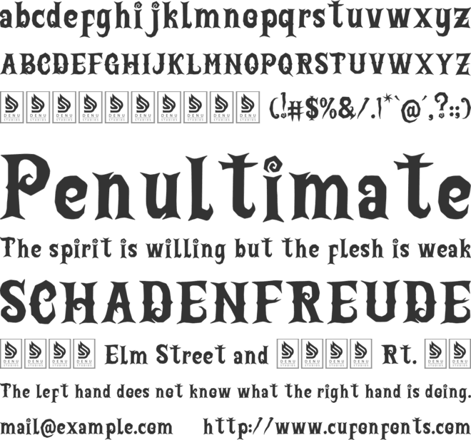 Laugh Tales font preview
