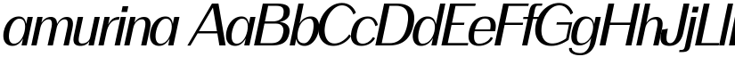 amurina font
