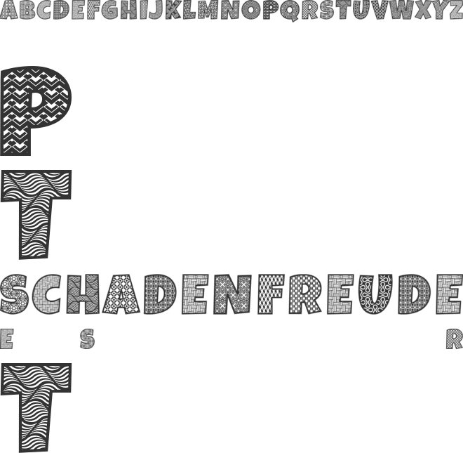 PATTERNA font preview