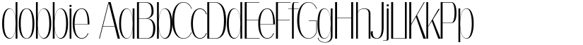 dobbie font download