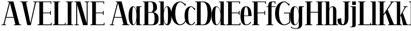 AVELINE font download