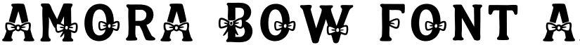 Amora Bow Font font download