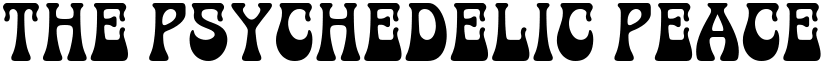 The Psychedelic Peace font