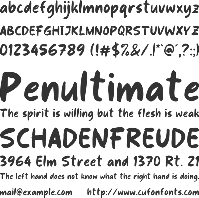 Oxford Vibes font preview